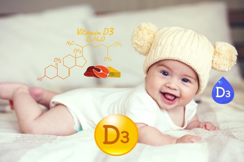 Sau sinh 1 tuần là có thể cho bé uống vitamin D3 Sau sinh 1 tuần là có thể cho bé uống vitamin D3