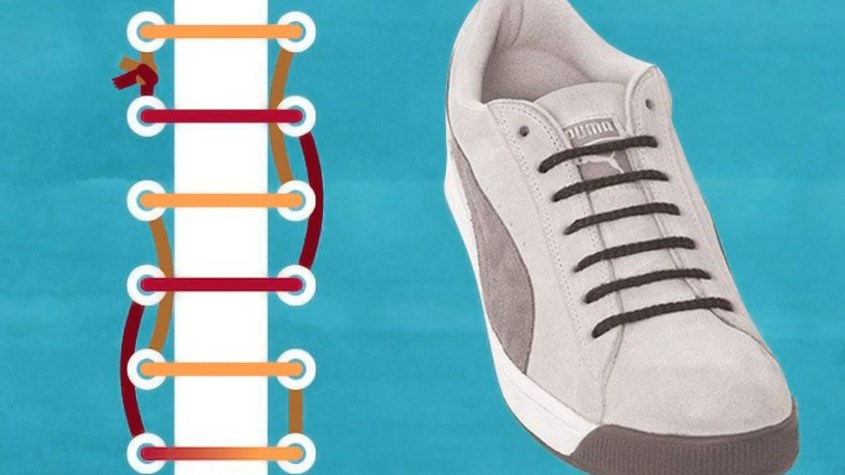 8 cách thắt dây giày 4 lỗ đơn giản mà không tốn nhiều thời gian