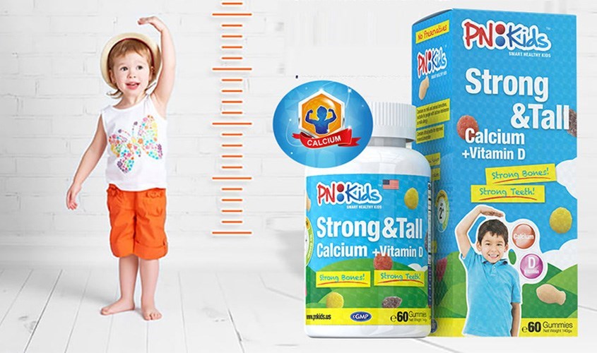 Viên nhai PN Kids Strong & Tall phát triển xương và răng 30 viên