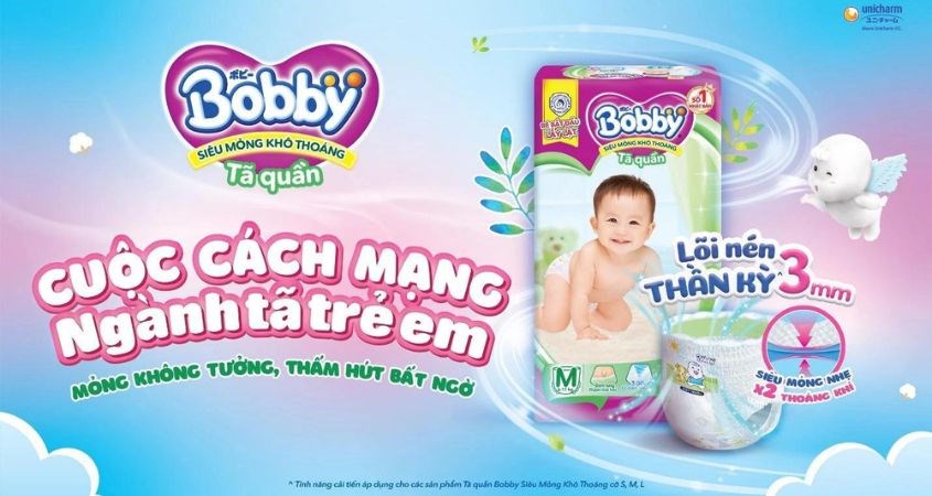 Bỉm thần kỳ Bobby đến từ Nhật Bản