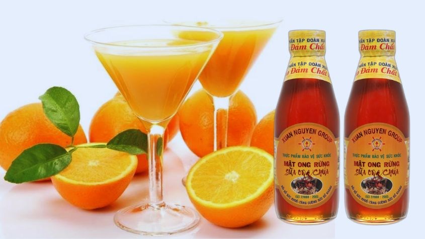 Mật ong rừng nguyên chất pha sữa ong chúa Xuân Nguyên 200 ml