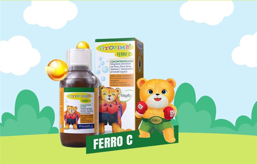 Siro Fitobimbi Ferro C bổ sung dinh dưỡng 200 ml