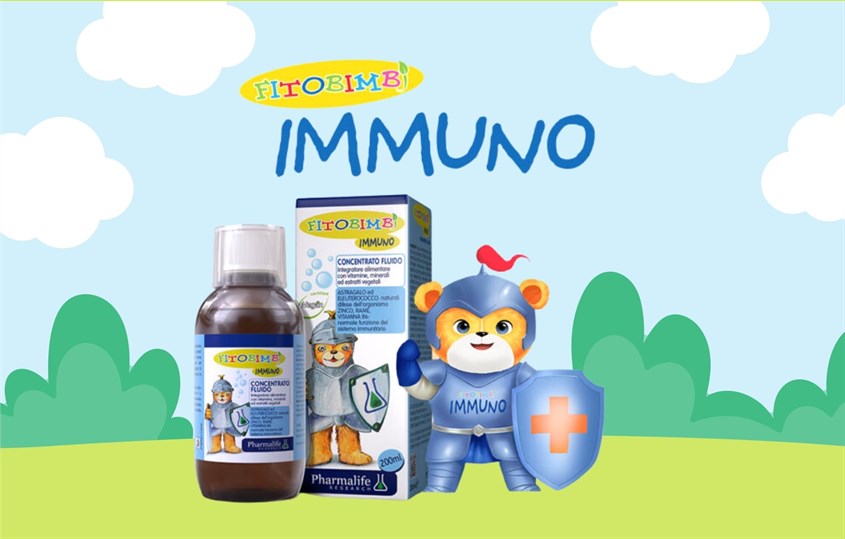 Siro Fitobimbi Immuno bổ sung vitamin 200 ml