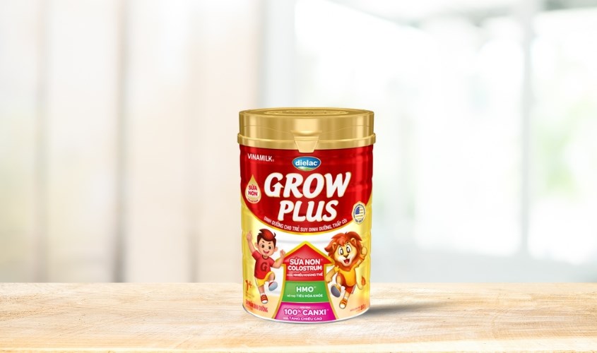 Sữa bột Dielac Grow Plus 1+ 850g (1 - 2 tuổi) dành cho trẻ suy dinh dưỡng, thấp còi Sữa bột Dielac Grow Plus 1+ 850g (1 - 2 tuổi) dành cho trẻ suy dinh dưỡng, thấp còi