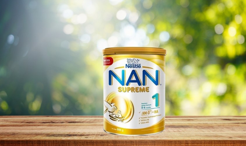 Sữa bột NAN Supremepro số 1 800g (0 - 6 tháng) dành cho trẻ dị ứng đạm sữa bò Sữa bột NAN Supremepro số 1 800g (0 - 6 tháng) dành cho trẻ dị ứng đạm sữa bò
