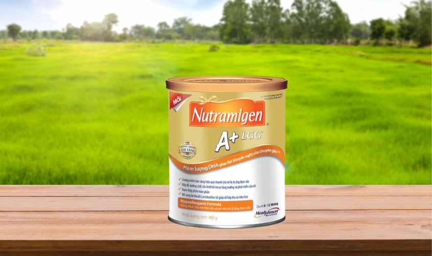Sữa bột Enfa Nutramigen A+ LGG 400g (0 - 12 tháng) dành cho trẻ dị ứng đạm sữa bò Sữa bột Enfa Nutramigen A+ LGG 400g (0 - 12 tháng) dành cho trẻ dị ứng đạm sữa bò
