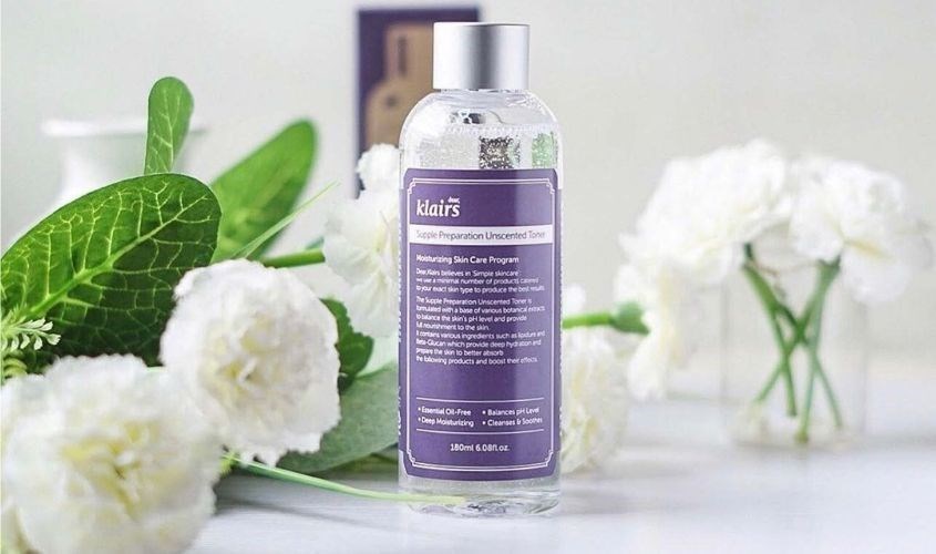 Toner dưỡng ẩm không mùi Klairs Supple Preparation Unscented 180 ml Toner dưỡng ẩm không mùi Klairs Supple Preparation Unscented 180 ml