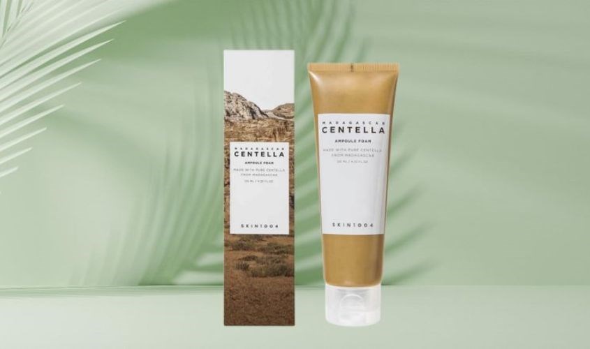 Sữa rửa mặt chiết xuất Rau Má Skin1004 Madagascar Centella Ampoule Foam 125 ml Sữa rửa mặt chiết xuất Rau Má Skin1004 Madagascar Centella Ampoule Foam 125 ml