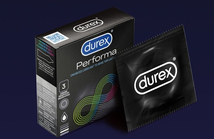 Hộp 3 cái bao cao su Durex Performa 52 mm