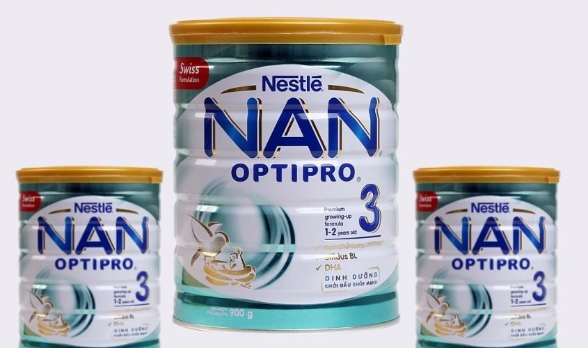 Sữa bột NAN Optipro số 3 900g (12 - 24 tháng)