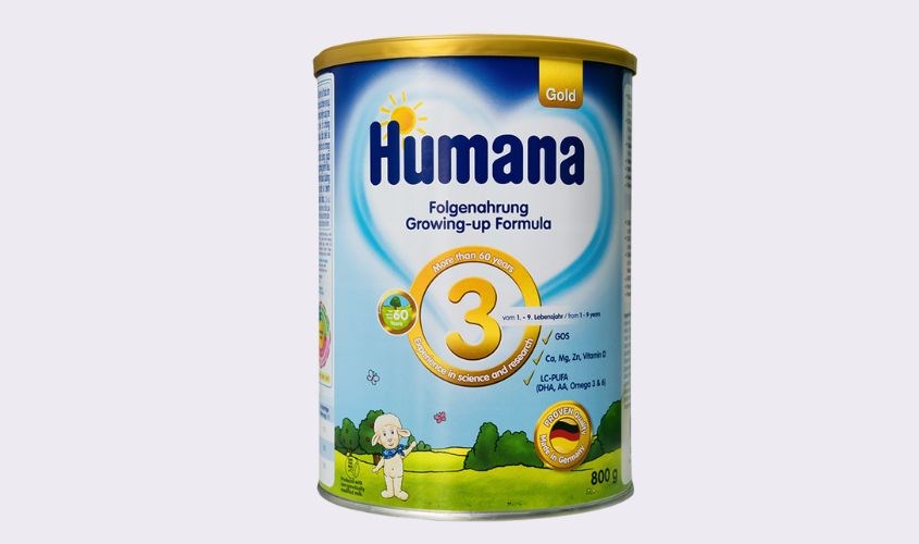 Sữa Humana số 3 giàu chất dinh dưỡng