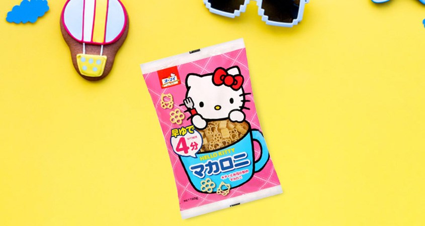 Mì nui Hello Kitty