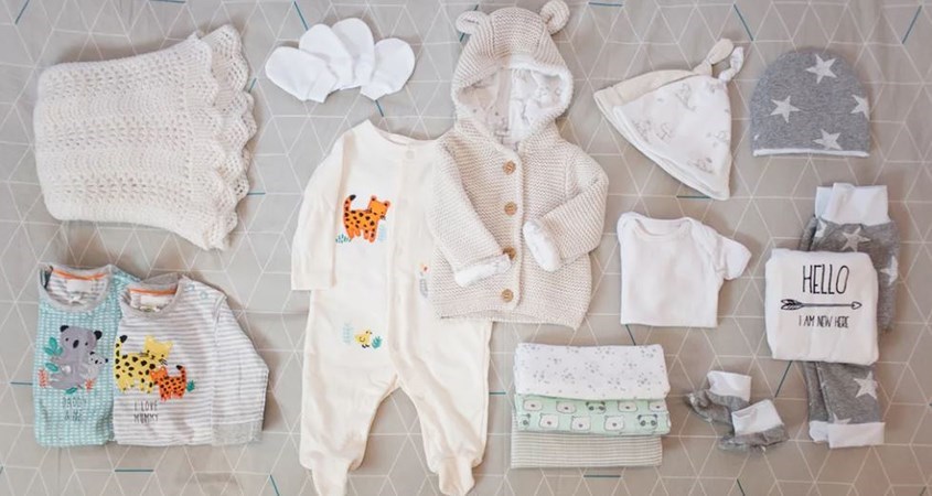 Quần mới trẻ sơ sinh mới mua cần giặt sạch