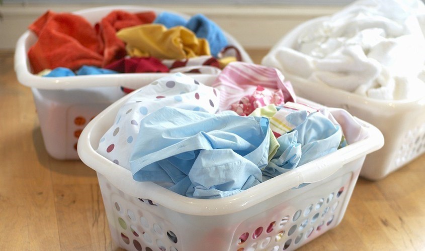 Giặt riêng quần áo người lớn và trẻ em