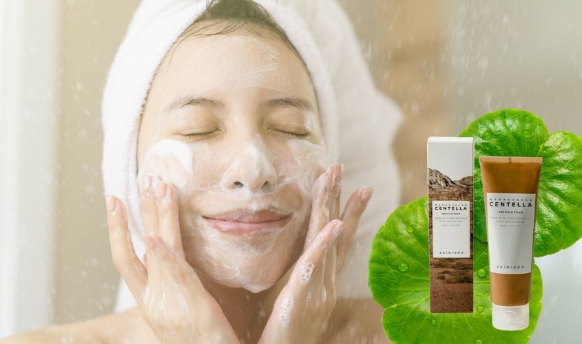 Sản phẩm Skin1004 Madagascar Centella giúp làm sạch da mà không gây khô căng khó chịu