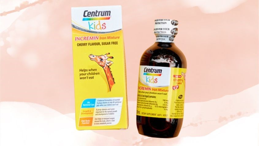 Centrum Kids Incremin Iron Mixture