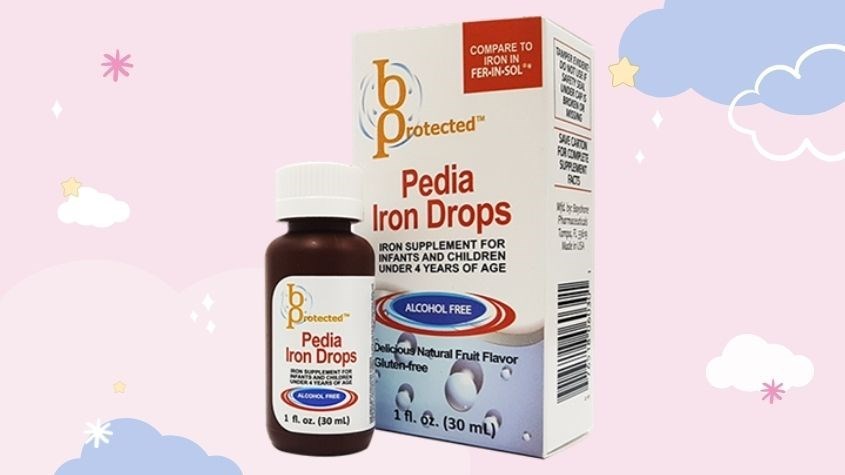 Siro Pedia Iron Drops