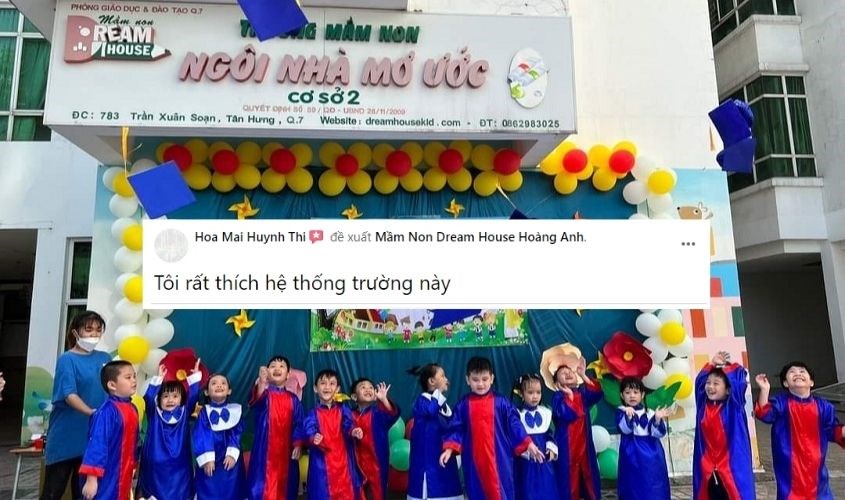 Trường Mầm non Dream House quận 7 Trường Mầm non Dream House quận 7