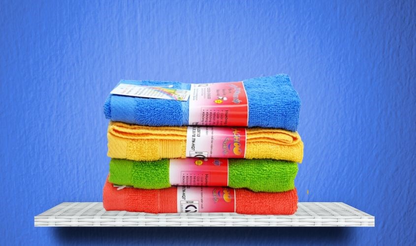 Khăn tắm cotton KACHOOBABY 50x100 cm - Màu ngẫu nhiên