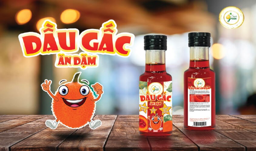 Dầu gấc cho bé Super Green