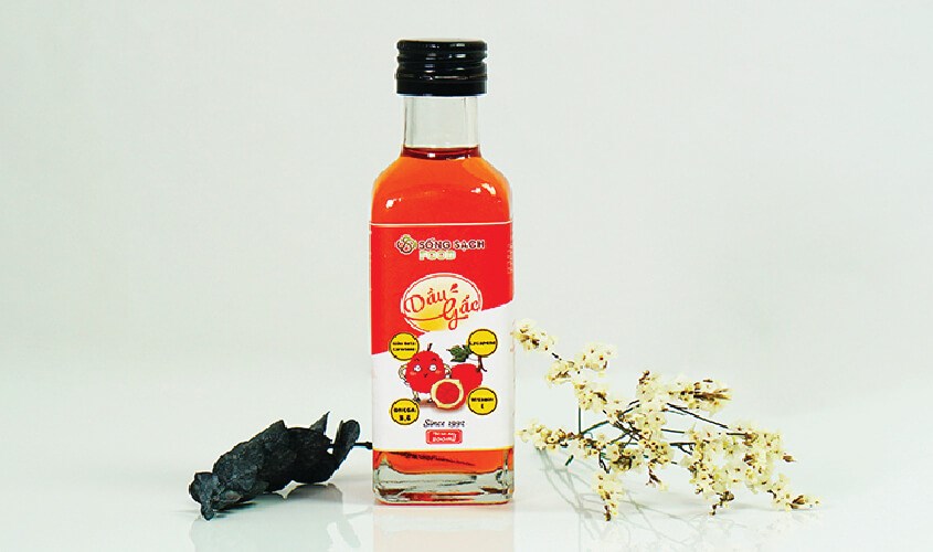 Dầu gấc ăn dặm Sống Sạch Food