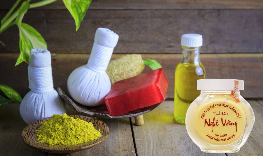 Tinh bột nghệ vàng Xuân Nguyên hũ 75g