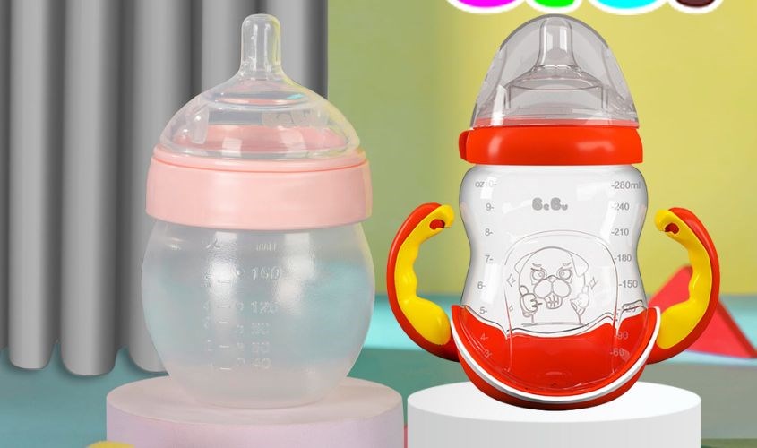Bình sữa Bebu bao gồm bình 160ml và bình 280ml