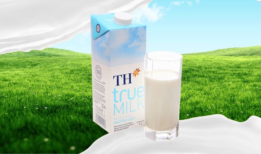 Sữa tươi TH true MILK không đường 1 lít Sữa tươi TH true MILK không đường 1 lít