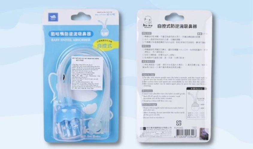 Dụng cụ hút mũi KuKu KU5342 dạng dây
