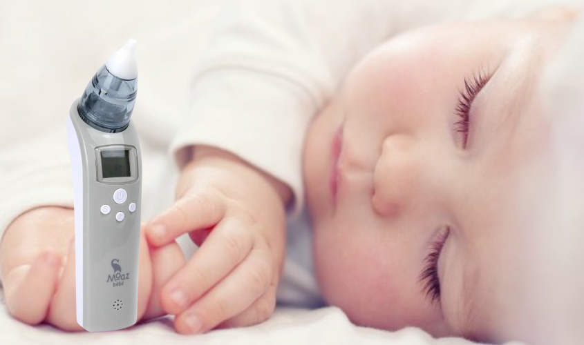 Dụng cụ hút mũi Moaz BéBé MB-010 dạng hút tự động