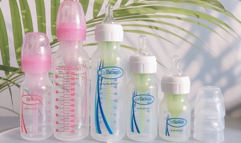 Bình sữa nhựa PP Dr.Brown Bình sữa nhựa PP Dr.Brown