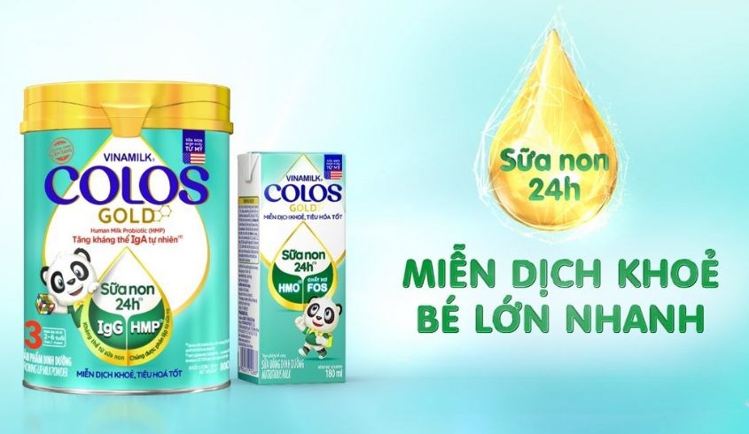 Sữa bột Vinamilk ColosGold số 3 800g (2 - 6 tuổi) Sữa bột Vinamilk ColosGold số 3 800g (2 - 6 tuổi)