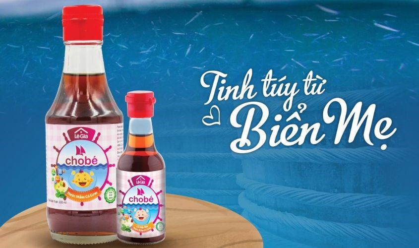 Nước mắm Lê Gia ăn dặm cho bé 35°N chai 200 ml (từ 6 tháng)