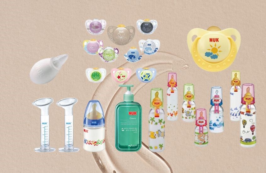 Nuk là thương hiệu đến từ Đức và rất được ưa chuộng bởi các mẹ