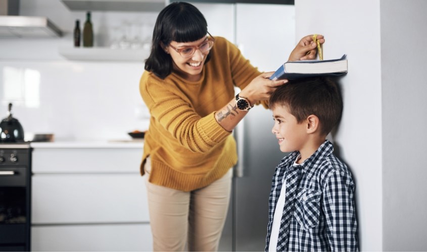 Sữa Morinaga còn giúp tăng chiều cao cho bé