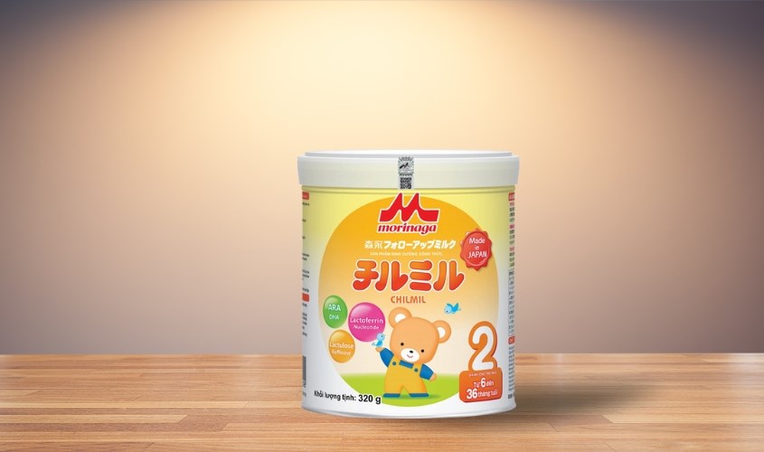 Sữa bột Morinaga Chilmil số 2 320g (6 - 36 tháng)