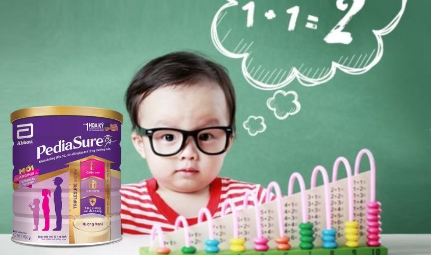 Sữa bột Abbott PediaSure BA hương vani 850g (1 - 10 tuổi)