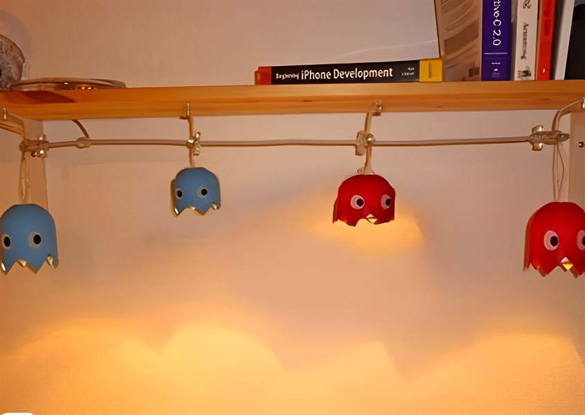 Đèn lồng hình ma chùm dễ thương cho bé