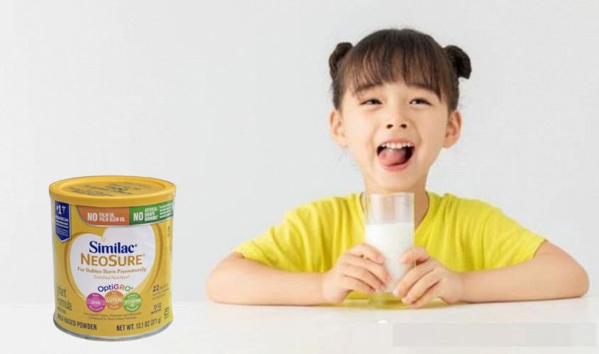 Protein có trong sữa Similac Neosure giúp kích thích quá trình trao đổi chất