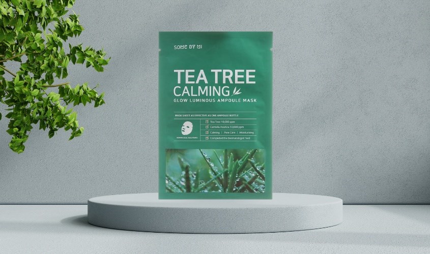 Mặt nạ giấy Tràm Trà cấp ẩm làm dịu da Some By Mi Tea Tree Calming 25g
