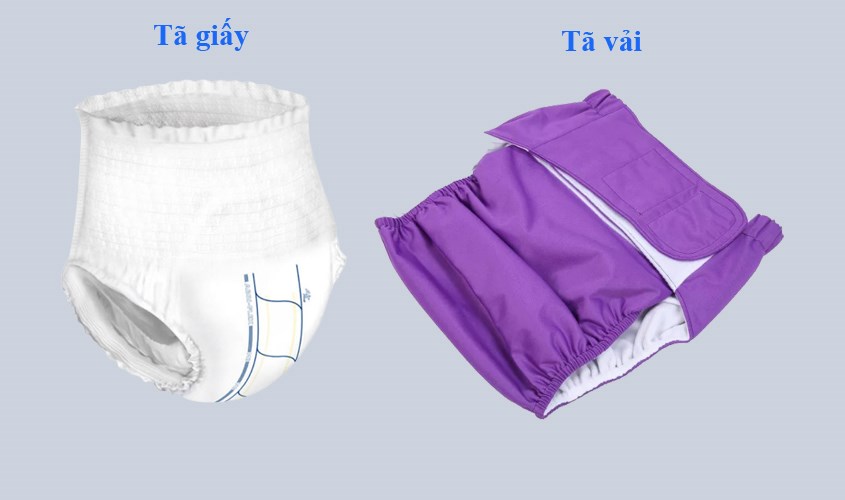 Phân loại tã theo chất liệu