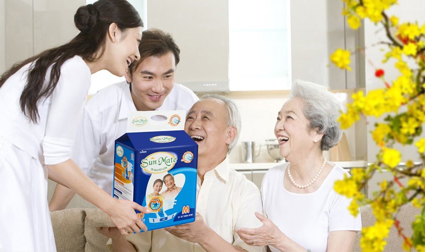Tã người lớn SunMate có khả năng khử mùi tốt