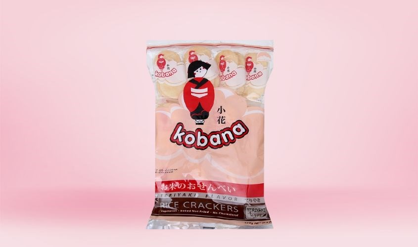 Bánh gạo Kobana vị Teriyaki gói 150g