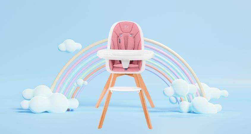 Ghế ăn cho bé Kinderkraft KK.TIXI từ 6 tháng đến 5 tuổi - Màu hồng Ghế ăn cho bé Kinderkraft KK.TIXI từ 6 tháng đến 5 tuổi - Màu hồng