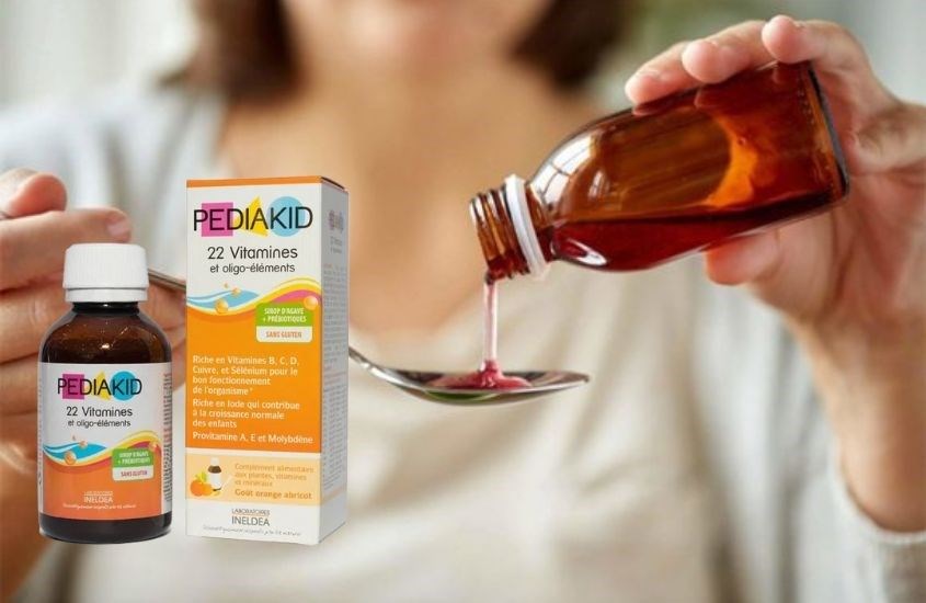 Siro Pediakid 22 Vitamines bổ sung vitamin và khoáng chất 125 ml (từ 1 tuổi)
