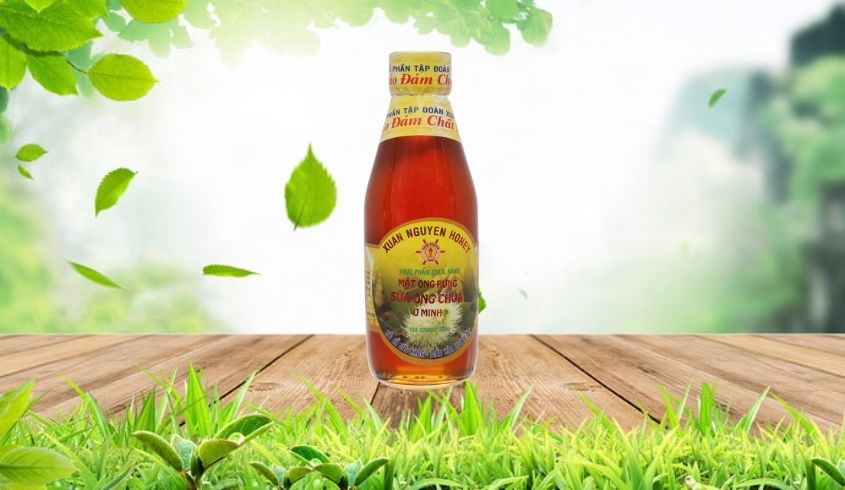 Mật ong rừng nguyên chất pha sữa ong chúa U Minh Xuân Nguyên 200 ml