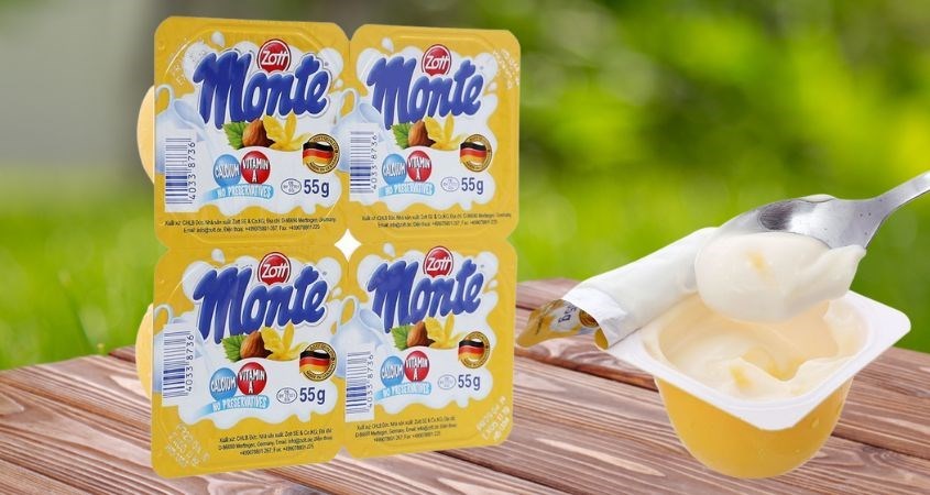 Váng sữa Zott Monte vị vani phù hợp để ăn tráng miệng Váng sữa Zott Monte vị vani có thể thay thế bữa ăn nhẹ cho bé, tạo sự đa dạng, cho trẻ cảm giác thích thú khi ăn