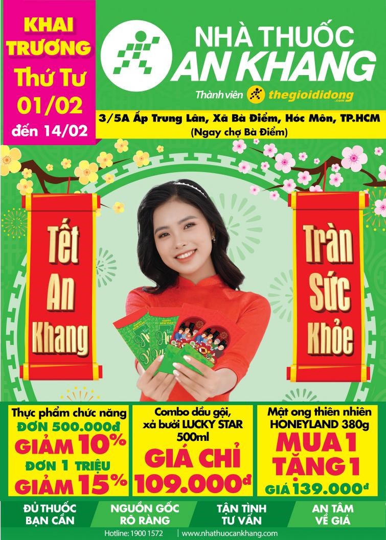 Khuyến mãi nhà thuốc An Khang