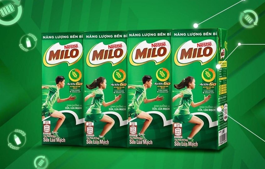 Thức uống lúa mạch Nestlé Milo Active Go