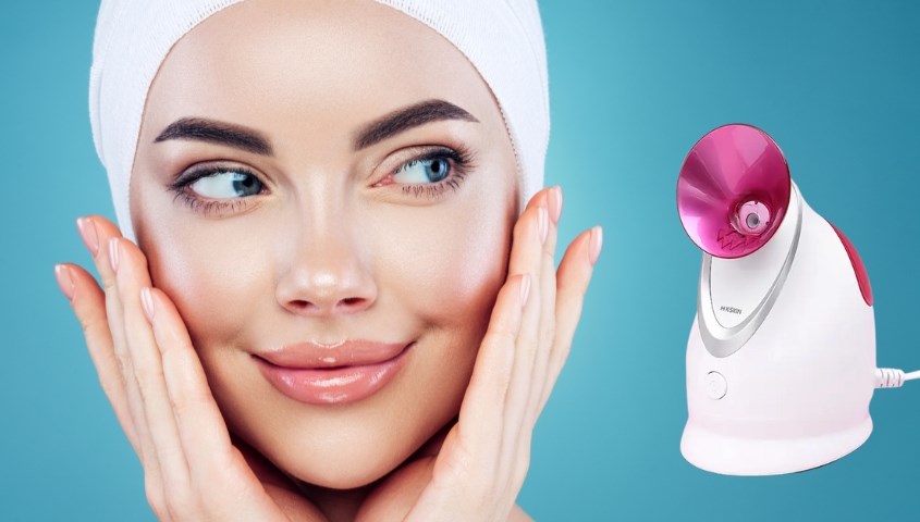 Máy xông hơi mặt nano nóng K.SKIN KD2331A phun sương mịn nhẹ, cấp ẩm cho da